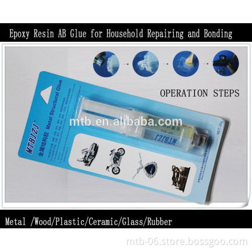 5mins Set Epoxy Resin and Hardener for Household and Automotive Repair
